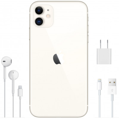 iPhone 11 with 64GB Memory - White iPhone 11 with 64GB Memory - White
